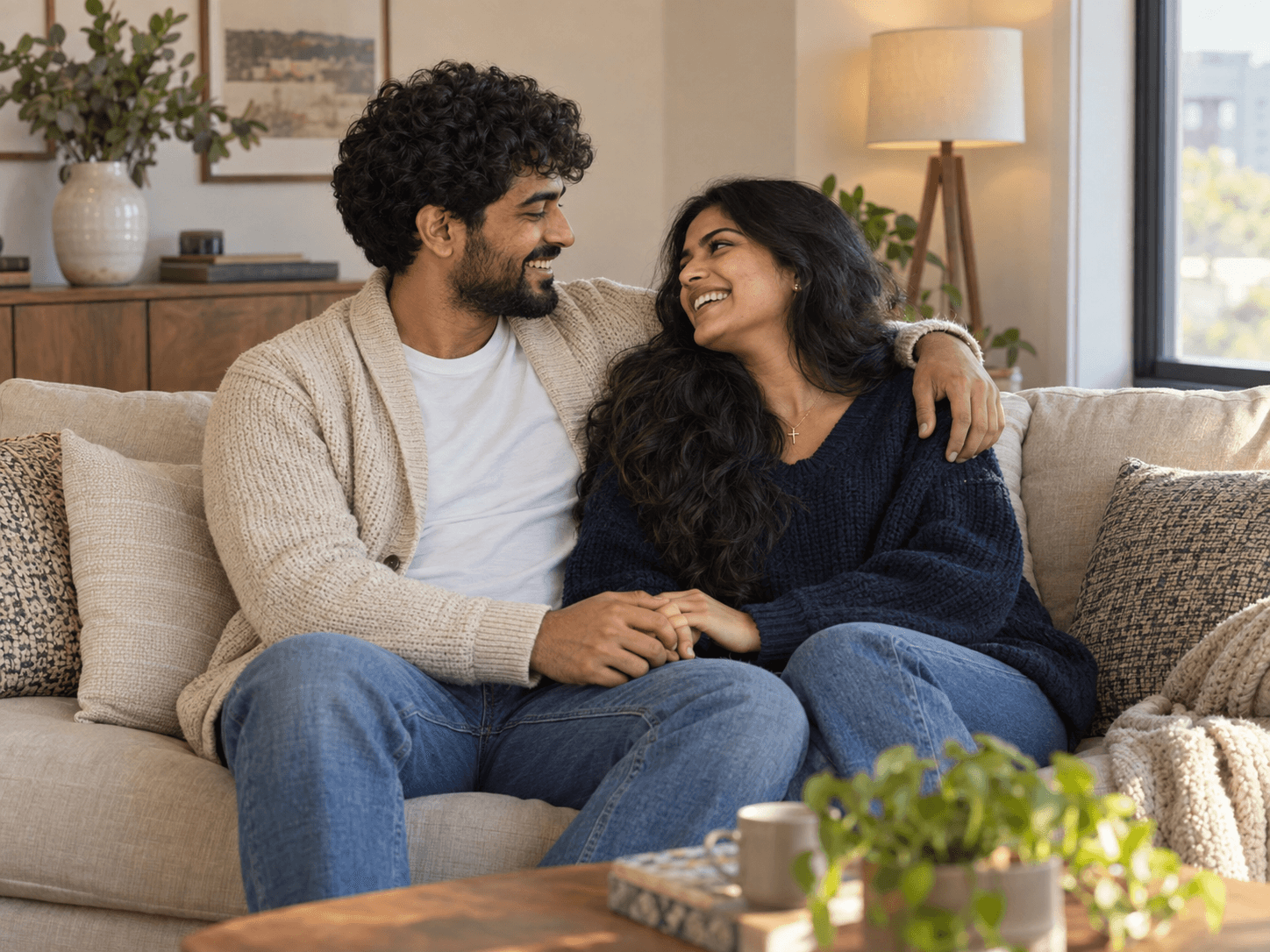 A couple enjoying time together